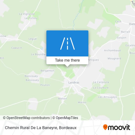 Chemin Rural De La Baneyre map