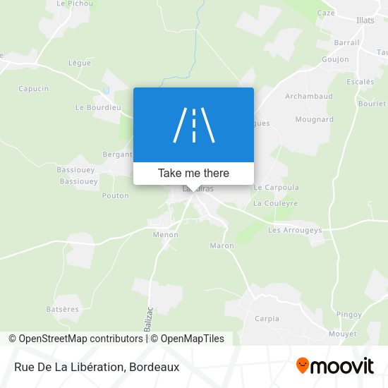 Rue De La Libération map