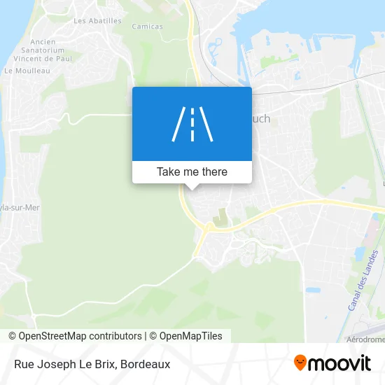 Rue Joseph Le Brix map