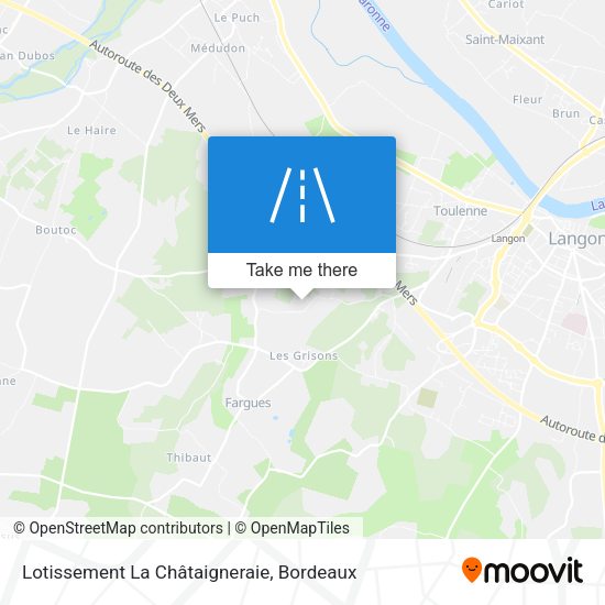 Lotissement La Châtaigneraie map