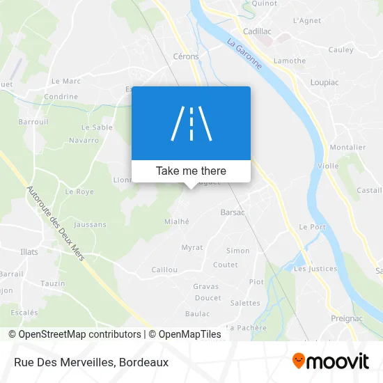 Rue Des Merveilles map