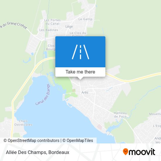 Allée Des Champs map