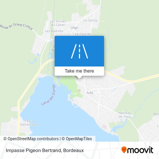 Impasse Pigeon Bertrand map
