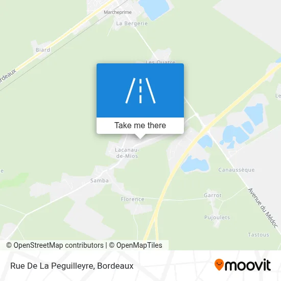 Rue De La Peguilleyre map