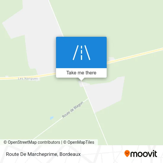 Route De Marcheprime map