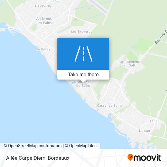 Allée Carpe Diem map
