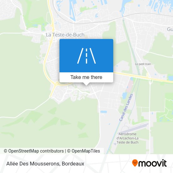 Allée Des Mousserons map