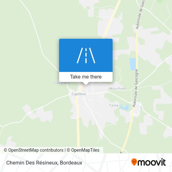 Chemin Des Résineux map