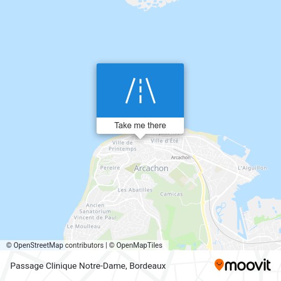 Passage Clinique Notre-Dame map