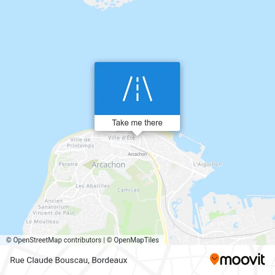 Rue Claude Bouscau map
