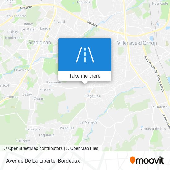 Avenue De La Liberté map