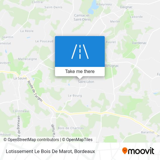 Lotissement Le Bois De Marot map