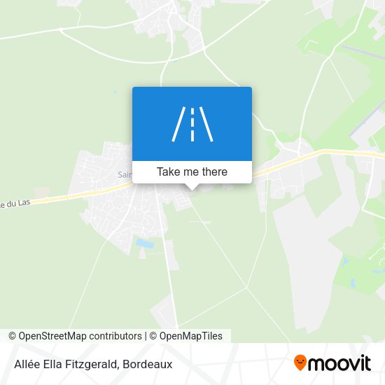 Allée Ella Fitzgerald map