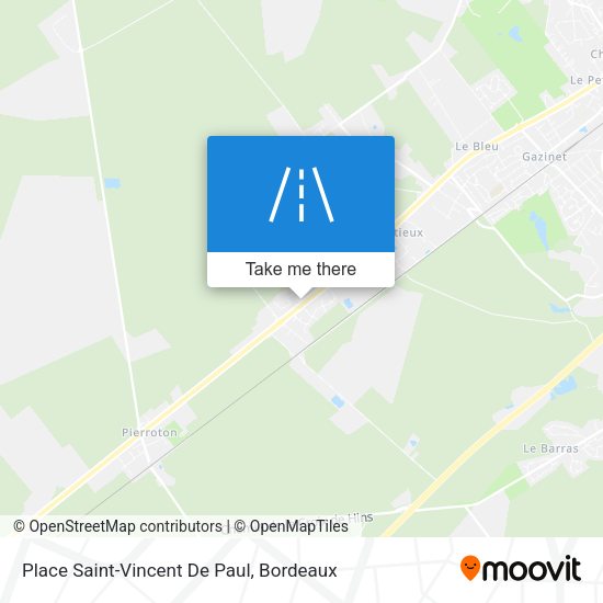 Place Saint-Vincent De Paul map