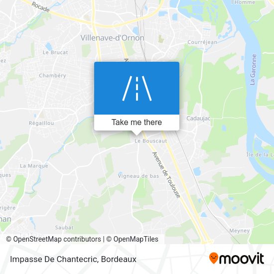 Impasse De Chantecric map