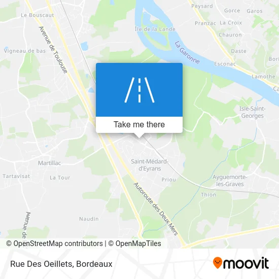 Rue Des Oeillets map