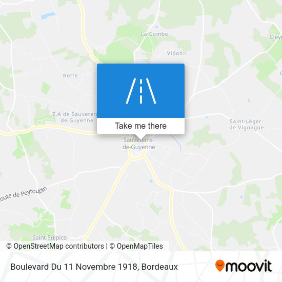 Boulevard Du 11 Novembre 1918 map