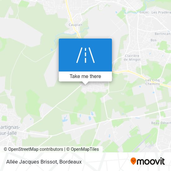 Allée Jacques Brissot map