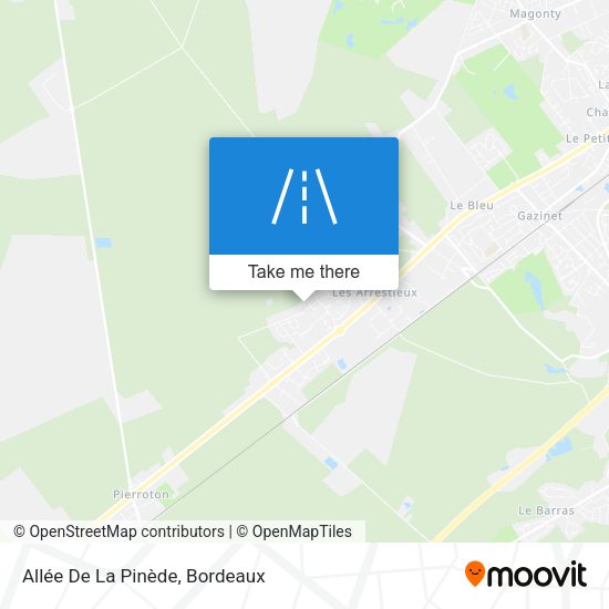 Allée De La Pinède map