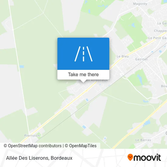 Allée Des Liserons map