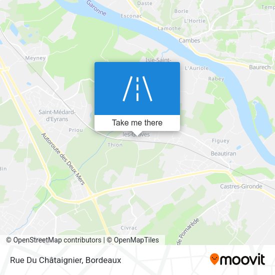 Rue Du Châtaignier map