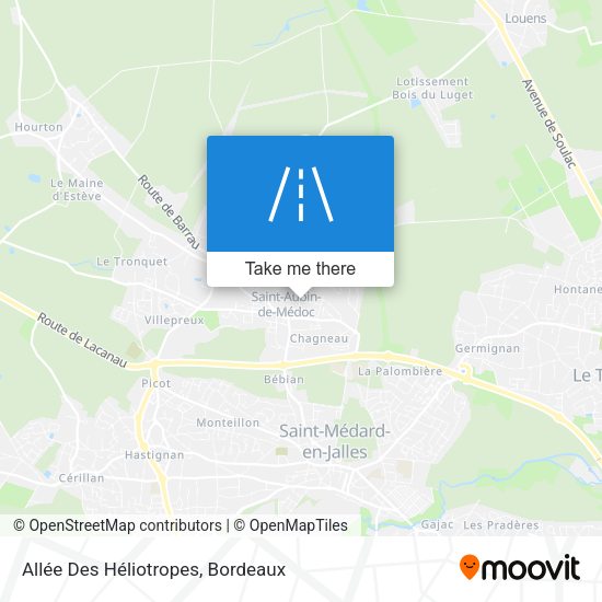 Allée Des Héliotropes map