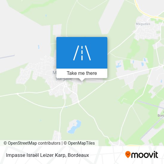 Impasse Israël Leizer Karp map