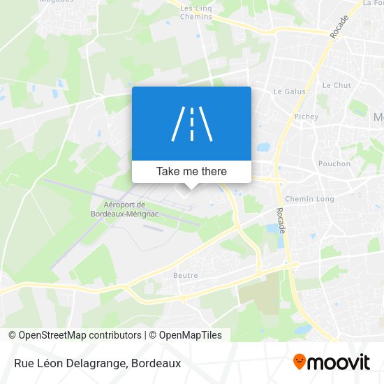 Rue Léon Delagrange map
