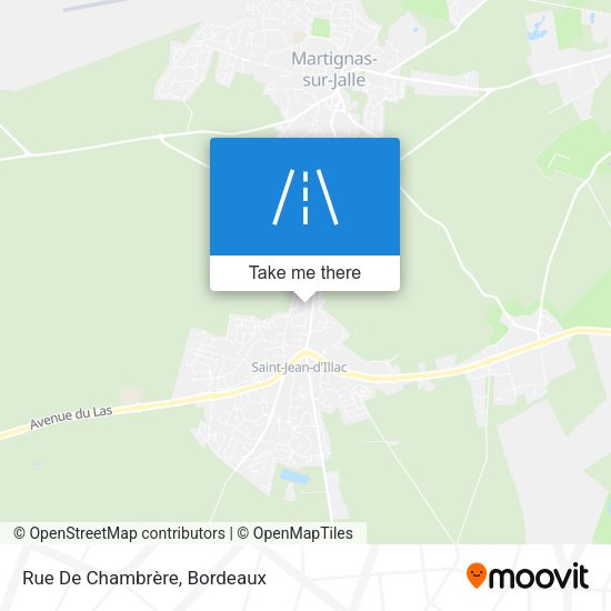 Rue De Chambrère map
