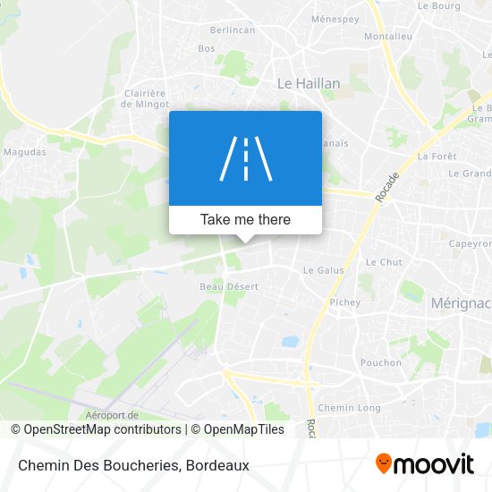 Chemin Des Boucheries map