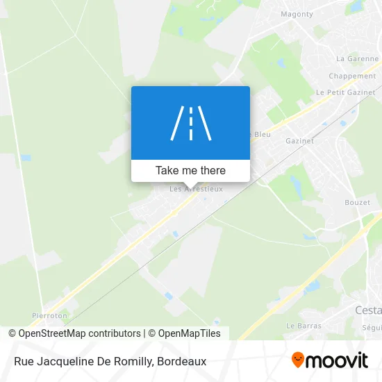 Rue Jacqueline De Romilly map