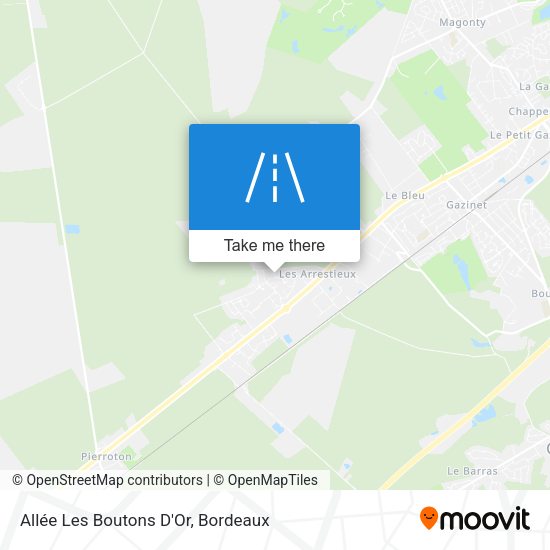 Allée Les Boutons D'Or map