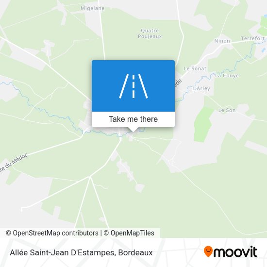 Allée Saint-Jean D'Estampes map