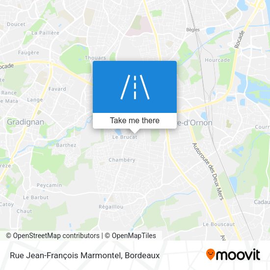 Rue Jean-François Marmontel map