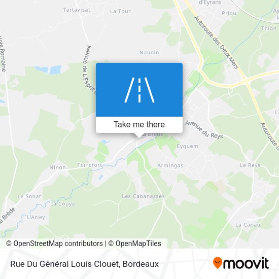 Rue Du Général Louis Clouet map