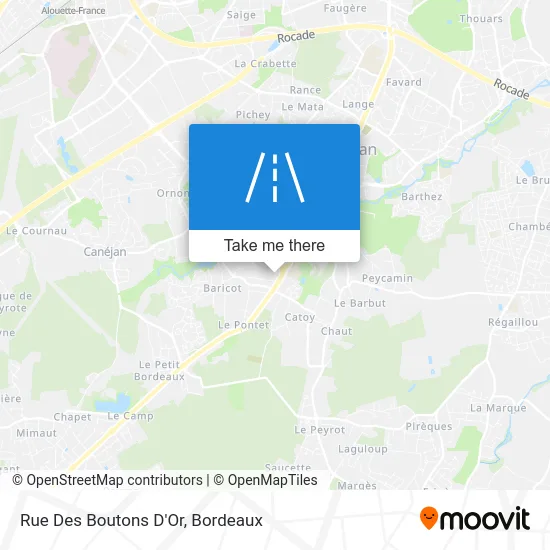 Rue Des Boutons D'Or map