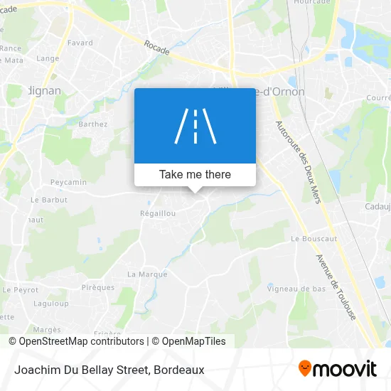 Rue Joachim Du Bellay map