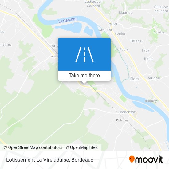 Lotissement La Vireladaise map