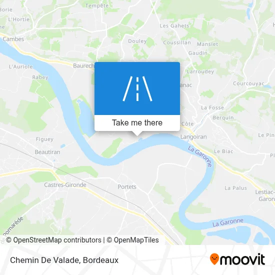 Chemin De Valade map