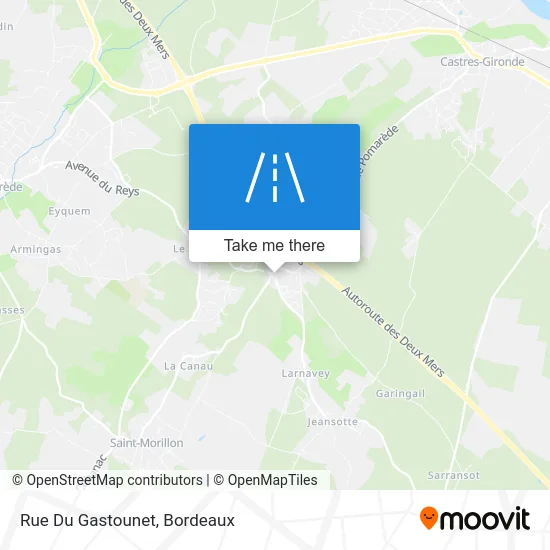 Rue Du Gastounet map