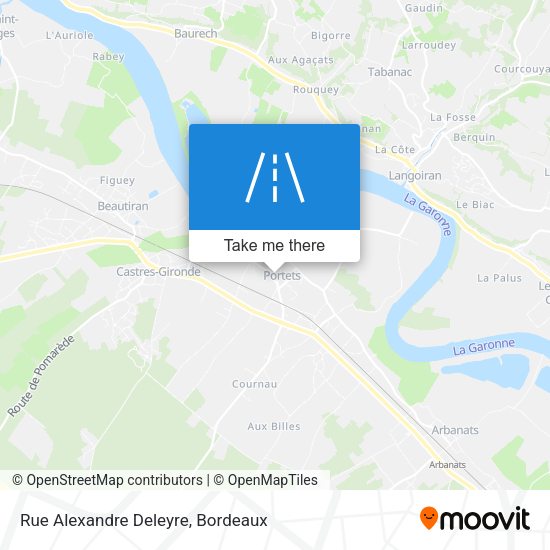 Rue Alexandre Deleyre map