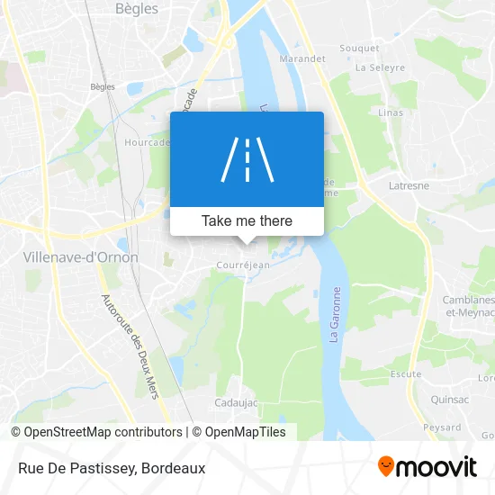 Rue De Pastissey map