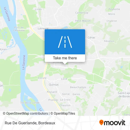 Rue De Guerlande map