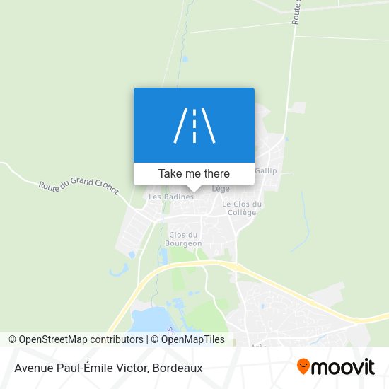 Avenue Paul-Émile Victor map