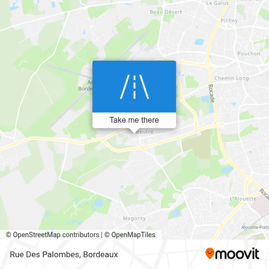 Rue Des Palombes map