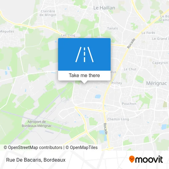 Rue De Bacaris map
