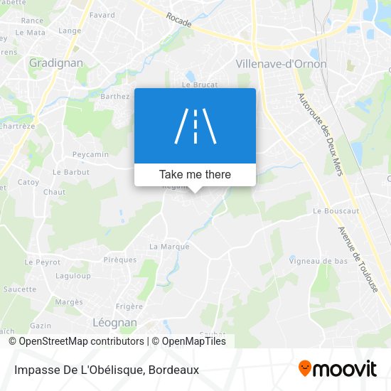 Impasse De L'Obélisque map
