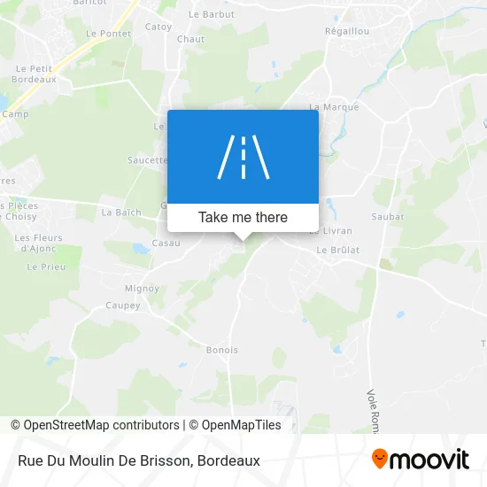 Rue Du Moulin De Brisson map
