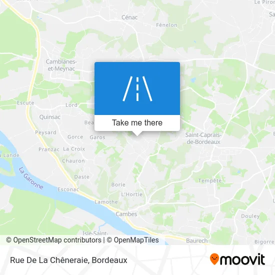 Rue De La Chêneraie map