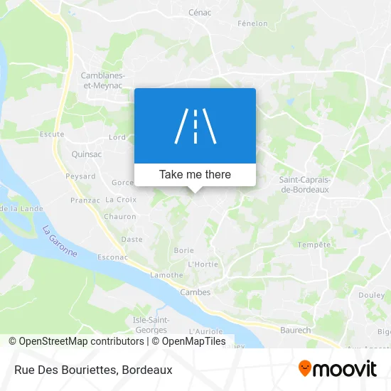 Rue Des Bouriettes map